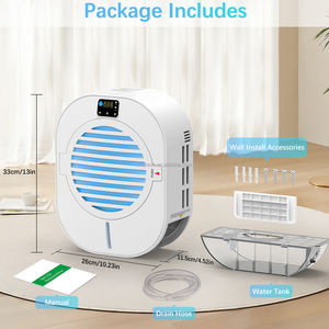 Nuevo Deshumidificador con Pantalla Digital de Humedad, Deshumidificadores Portátiles para el Hogar, Secado, Eficiencia Energética, Ultra Silencioso - Product Image 2