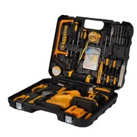 Perceuse sans fil multifonctionnelle sans balais, kit d'outils de travail du bois à usage industriel, batterie 4,0 Ah en acier au carbone, garantie OEM 1 an