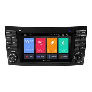 Radio Mobil Audio Android Dasbor Portabel 2DIN, Radio Mobil Audio Android untuk Benz E-class W211 Cls-class W219 Navigasi GPS