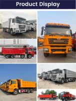 Camion benne minier Shacman 8X4 d'occasion X3000 34.17-44.09T Euro 2 Diesel avec caméra arrière pour le transport de charbon et de sable