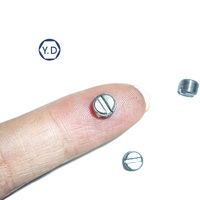 Interruptor de Control de Temperatura, Tornillo Sin Cabeza Ranurado Especial M3-0.35P * 4L Over GO/NOGO