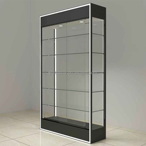 Cửa hàng bán lẻ đồ nội thất khung nhôm hiển thị cửa hàng thuốc lá kính tủ trường hợp khói cửa hàng trưng bày kính hiển thị cho cửa hàng khói - Product Image 2