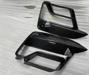F90 M5宝马F90 M5 2021 + 前通风口盖F90 M5真碳纤维前保险杠风道饰件 - Product Image 4