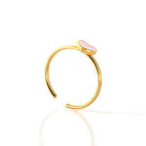 Heart Shaped Enamel Open <b>Ring</b> Women Adjustable Stainless Steel Fashion Jewelry Gift ZG647 Heart <b>Ring</b> ZG646 Dolphin <b>Ring</b> ZG684 - Product Image 5