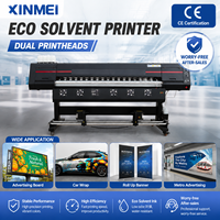 Impresora de Gran Formato para Pancartas, Directo de Fábrica, OEM, Impresora Eco Solvente de 1800 mm, Impresora Publicitaria con Cabezal de Impresión Epson I3200/I1600