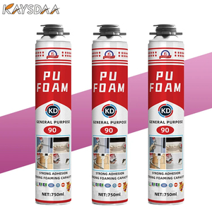 Pu <strong>Foam</strong> <strong>Adhesive</strong> 300ml General Purpose Pu <strong>Foam</strong> <strong>Single</strong> <strong>Component</strong> Wholesale Price - Product Image 2