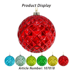 All Kinds of Colors <strong>Christmas</strong> Electroplated Ball Ornaments Sets 6 Pieces Bright Shatterproof Hanging Balls for Tree Decor - Product Image 4