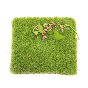 Hanwei Grass Hot Style Césped artificial Dtex1200 50mm Costo de drenaje por metro cuadrado Alfombra de trébol de 6mm 35mm para jardín - Product Image 2