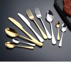 <span class=keywords><strong>Couverts</strong></span> en acier inoxydable, <span class=keywords><strong>12</strong></span> <span class=keywords><strong>personnes</strong></span>, 72 pièces, argenterie, <span class=keywords><strong>couverts</strong></span> en or - Product Image 4