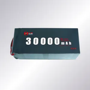 22.8V 30000mAh 30Ah6S tingkat tinggi 25C baterai li-po manufaktur HD UAV daya untuk drone UAV baterai tetap Vtol multirotor