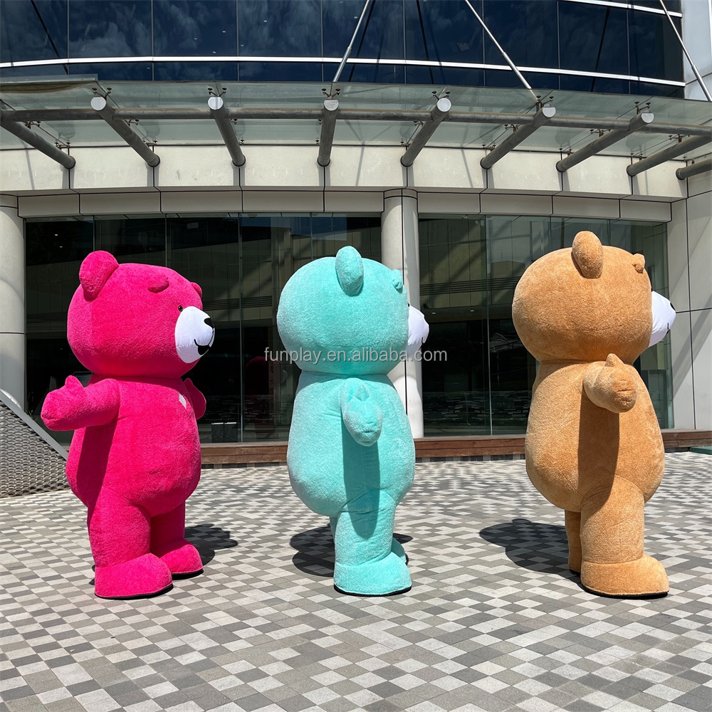 Inflatable Teddy Bear Plush Mascot Costume Suit Cosplay