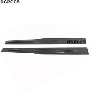 M3 M4 F80 F82 2014-2018 PSM Style True Carbon Fiber Polished Side Skirt with Side Wings Easy Installation - Product Image 2