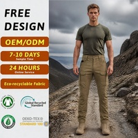 Pantalon tactique pour homme durable, imperméable, coupe-vent, doublé en polaire pour l'hiver, pantalon cargo pour la randonnée en plein air, l'escalade, OEM