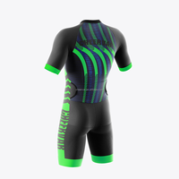 Combinaison de patinage de vitesse en ligne évacuant l'humidité uniforme de patinage à roulettes professionnel vêtements de ski et de neige pour hommes