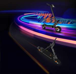 Patinete Eléctrico Plegable G4, Disponible en Almacenes del Reino Unido y la UE, Batería con Autonomía de 40-60 km, Neumáticos de 10 Pulgadas, Pantalla Táctil, Frenos de Disco Dobles, Todoterreno - Product Image 5