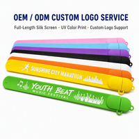 Nouveau bracelet USB 2.0 en silicone personnalisé avec logo, clé USB promotionnelle, 8 Go-128 Go