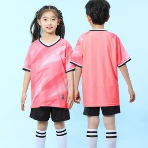 Children <b>Soccer</b> Jersey Set Quick Dry Round Neck Unisex All Seasons Sublimated Print 280gsm Football Uniforms for Kids - Product Image 2