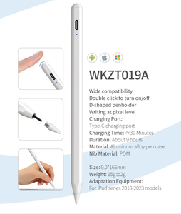 Tablette rechargeable à prix compétitif en vente directe d'usine <span class=keywords><strong>stylet</strong></span> universel <span class=keywords><strong>stylet</strong></span> métal <span class=keywords><strong>stylet</strong></span> actif numérique - Product Image 6