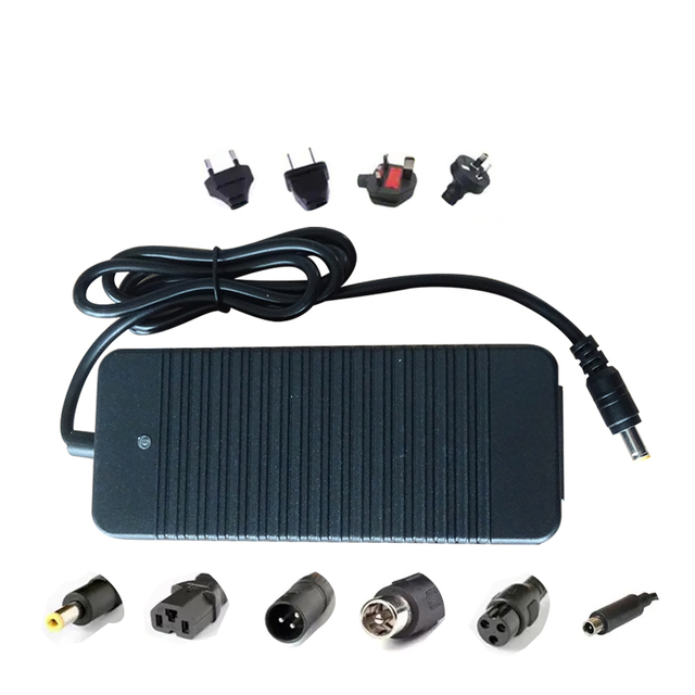 AC DC 8.4V 16.8V 21V 25.2V 29.4V 1A 2A 3A Lithium Battery Charger for 6 Cells Li-ion Battery Pack Electric Motorcycles