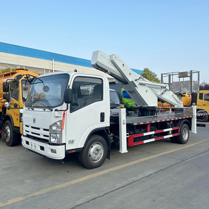 รถบรรทุก ISUZU 30M 4x2 สำหรับงานที่สูง รถกระเช้าแบบยืดหดได้ รถยกพื้นที่สูงแบบใหม่ เกียร์ธรรมดา - Product Image 1