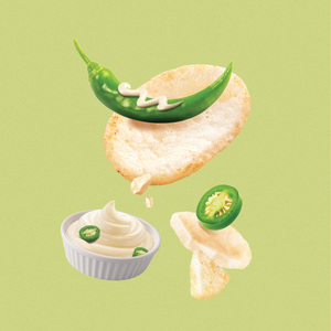 BIRDIE BUDDY Chips de crevettes Cheongyang Mayo, grande pochette, saveur épicée acidulée, mayonnaise crémeuse, riche en crevettes, collation coréenne - Product Image 1