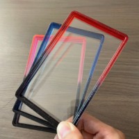 Protector de Acrílico Transparente PSA Slab Guard, Protector de Parachoques de TPU con Degradado para Ventana de Exhibición de Tarjetas
