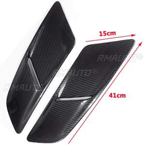 New a Pair Car Front Hood Vents for Ford for Mustang 2015-2017 3K Carbon Fiber 5432 Car Air Intake Scoop <b>Bonnet</b> Hood Vent - Product Image 6