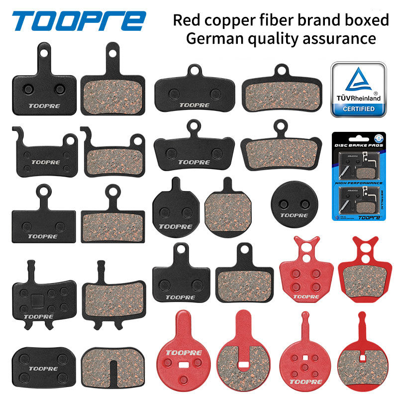 Toopre TP01B Cycle Metal Hydraulic Disc Brake Pad Bicycle Brake Pads for  Bike
