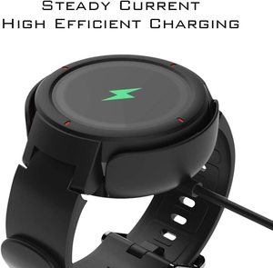 Nuevo cargador portátil para <span class=keywords><strong>Amazfit</strong></span> Verge <span class=keywords><strong>Smartwatch</strong></span> Cable de carga rápido magnético para <span class=keywords><strong>Amazfit</strong></span> A1801/1808/1818 cargador de reloj inteligente - Product Image 2