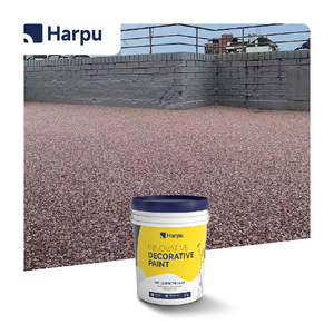 Harpu HP5S07 Résine pour piscine, pierre lavée, antidérapante, facile à nettoyer, couleur stable, système de sol en roche de quartz, résine résistante aux intempéries à durcissement rapide - Product Image 3