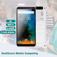 Escáner PDA Android 14 con Wifi, NFC, Gestión de Inventario, 4GB de RAM, 64GB de ROM, Escáner de Código de Barras 2D, Terminal Portátil TC60HC