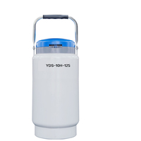 Conteneur de congélation cryogénique de 10 L pour semence bovine, transporteur de vapeur, cryotransporteur, congélateur à azote liquide