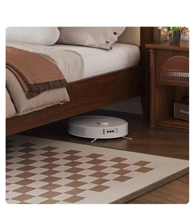 <span class=keywords><strong>Letto</strong></span> in Stile Americano con Testiera Imbottita |   Design Retrò a Onde |   Legno Ingegnerizzato |   Durevole ed ecologico | - Product Image 5