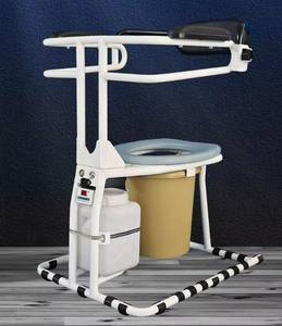 Inodoro Eléctrico con Asiento Reversible y Descarga para Personas con Discapacidad, Equipo de Seguridad para Baño para el Cuidado de los Glúteos - Product Image 3