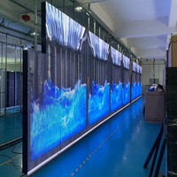 Écran publicitaire mural vidéo LED fixe haute luminosité P3.91 P7.8 affichage d'écran maillé LED Transparent pour magasin de shopping