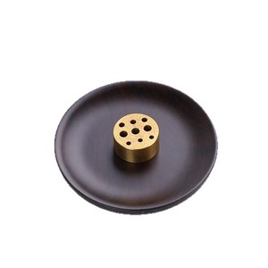 Porta Incienso Cuadrado de Ébano, Madera Sólida, Estilo Zen, Quemador de Varillas de Incienso, Aromaterapia, Soporte de Fragancia para el Hogar, Hecho en Dehua - Product Image 5