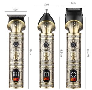 Recortadora de Barba Profesional Inalámbrica en Forma de T para Hombre con Cuchilla de Acero Inoxidable para Cara y Cuerpo - Product Image 1