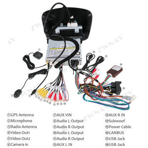 Lecteur multimédia DVD pour Renault, Autoradio, sous Android, 2 Din, unité principale, navigation GPS, Navi, pour modèles Megane 3, Fluence (2009-2015) - Product Image 5