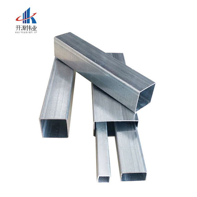 25*25*1.2mm Hollow Section Pre Galvanized Rectangular Steel square Tube Pipes and Tubes Suppliers