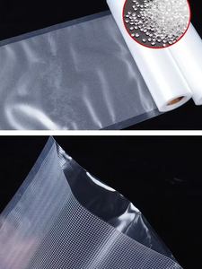 食品真空密封袋卷 - 2 卷/套装，不含 BPA，食品级，重型，密封性好，适合冷冻，可按尺寸剪裁，压纹，适用于肉类、水果 - Product Image 3