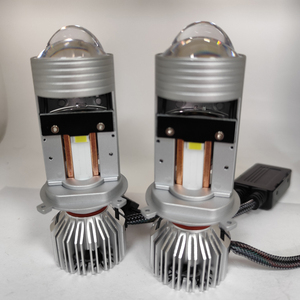 Lente de faro LED mini bi-proyector <span class=keywords><strong>MT9</strong></span> de 3 lentes súper brillante RHD LHD H4 H7 H11 9005 9006 80W, lente de bombillas láser para faros de coche - Product Image 5