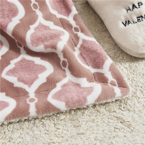 DONGFANG super doux 100% Polyester <span class=keywords><strong>minky</strong></span> lait velours <span class=keywords><strong>rose</strong></span> couvertures bébé - Product Image 3