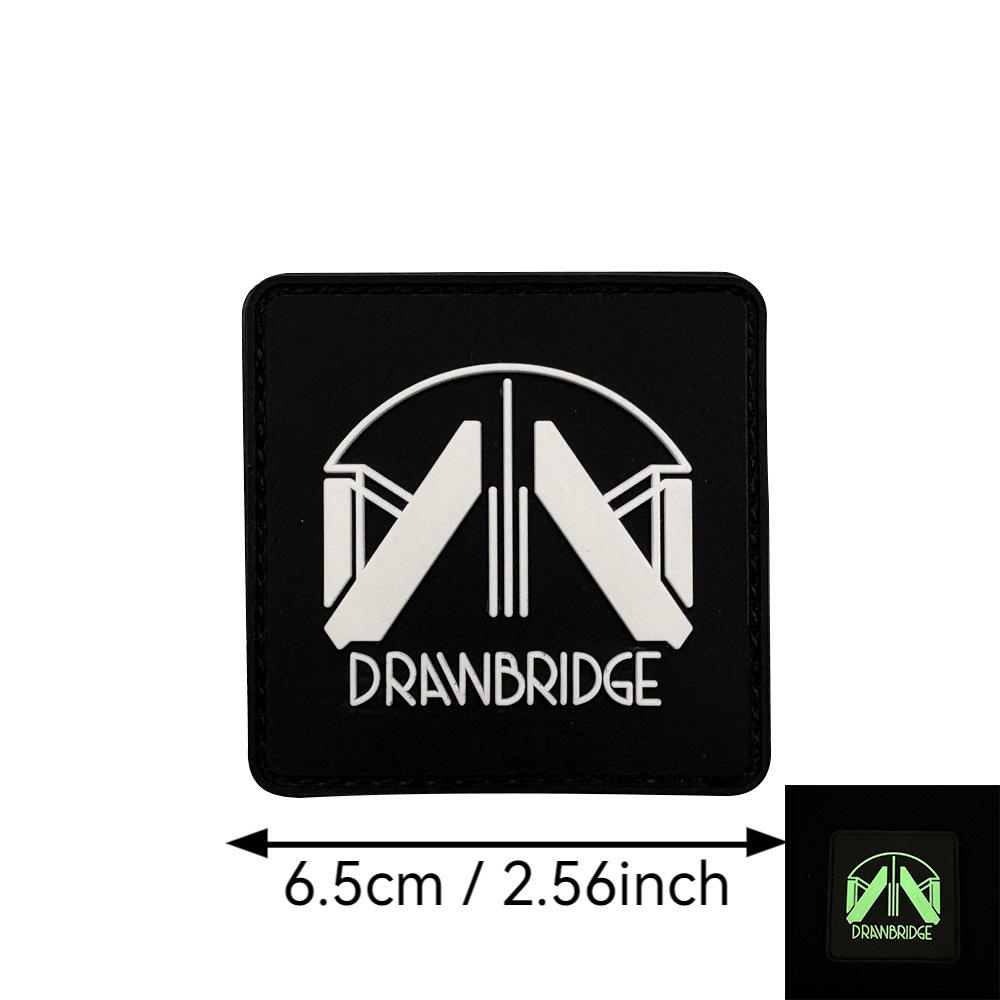 Puente Colgante Cuadrado (Negro con Luz Nocturna Blanca)