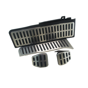 Stainless Steel <b>Car</b> <b>Pedal</b> <b>Covers</b> For Volkswagen Jetta Mk5 Golf 5 6 Automatic Manual Transmission Parts Sc1213 - Product Image 2