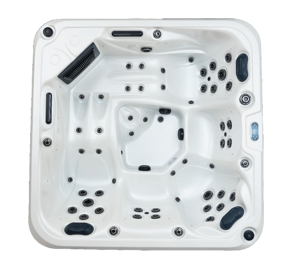 Moderne Vasche Idromassaggio da Esterno per <span class=keywords><strong>5</strong></span> Persone, Balboa, Acrilico Bianco Perla, Riscaldatore Marrone per Tutto l'Anno, Pompe LX, Idrogetti, Lusso per Giardino e Hotel - Product Image 5