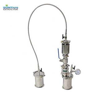 45g Mini-Closed-Loop-Extraktor mit Kugelhahn und Schaugläsern - Product Image 2