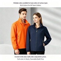 Trench-coat léger haute performance pour homme, 100 % polyester, coupe-vent, imperméable et anti-taches, col montant, idéal pour les activités de team building d'entreprise.