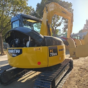 Japanese Used <b>Mini</b> Excavators Engineering KOMATSU <b>PC</b> 78US Second Hand Crawler <b>Mini</b> Excavator for Sale - Product Image 1