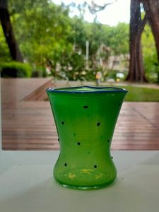 Florero de cristal de estilo de diseño moderno Florero de mesa minimalista popular - Product Image 3