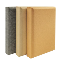 Panel Dinding Dekoratif Akustik Kain Berbingkai Resin/MDF/Aluminium Panel Dinding Berlapis Fiberglass Panel Akustik untuk Bioskop